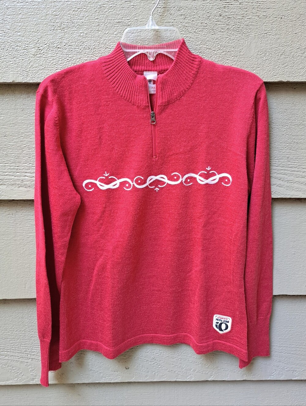 NWOT Pearl Izumi WOOLIE MAMMOTH  Zip Neck Cycling Jersey - L